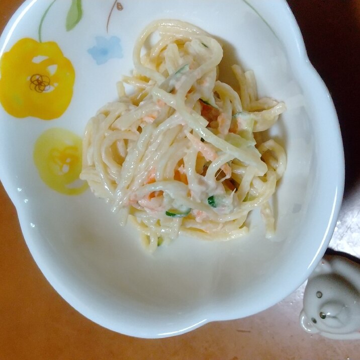 ツナ缶で簡単！スパサラ